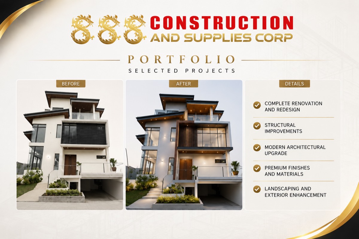 888 Construction Design Sample